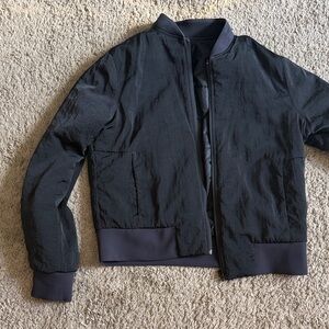 Lululemon Women’s Black Bomber Jacket Reversible